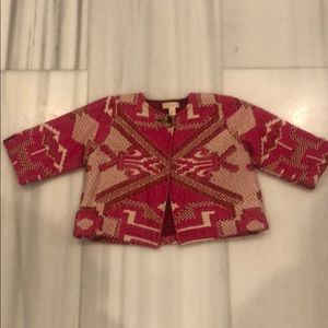 Pink Chicken Ikat Jacket